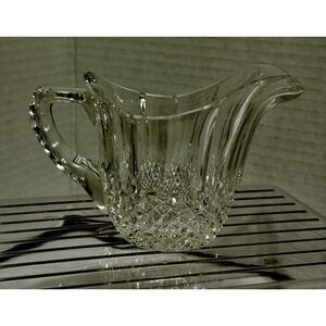 Vintage Rare Crystal Creamer Bleikristal Lead Crystal 2.5 In Tall Germany